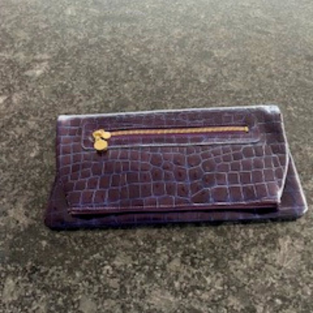 Abas Alligator Evening clutch bag - Never Used With Tag